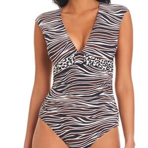 NWT Bleu Rod Beattie One Piece Sz US 8